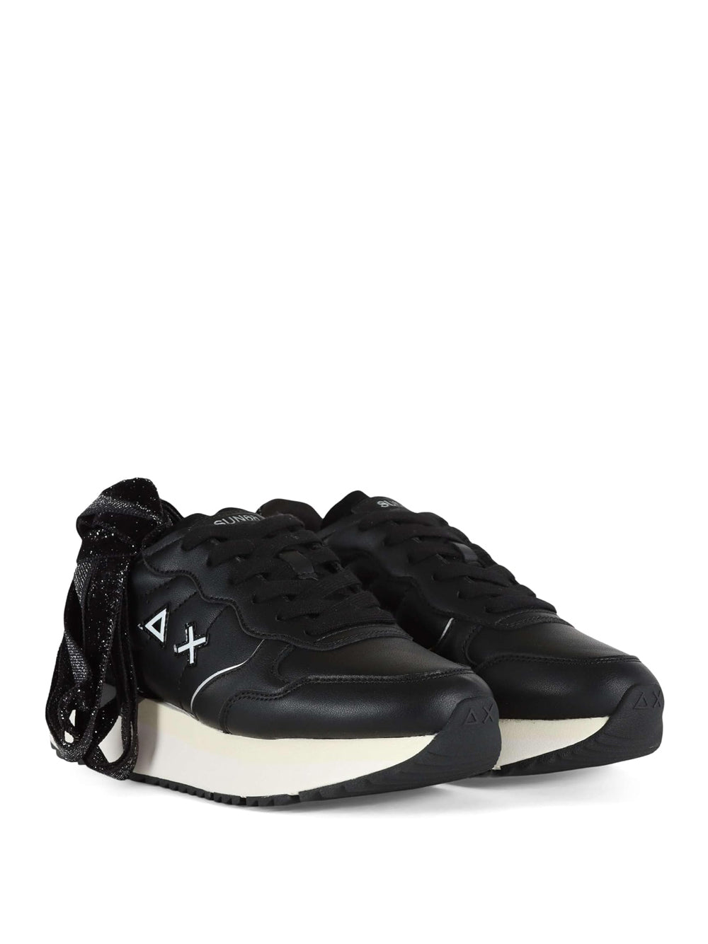 SUN68 Sneakers platform Donna - Nero modello Z45211