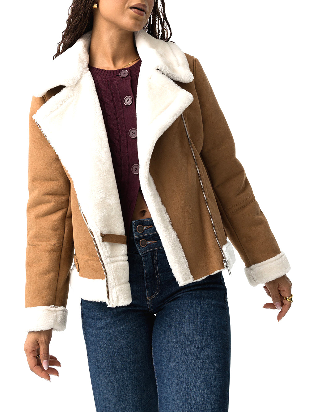 TIFFOSI Giubbino Donna - Marrone modello 10062102