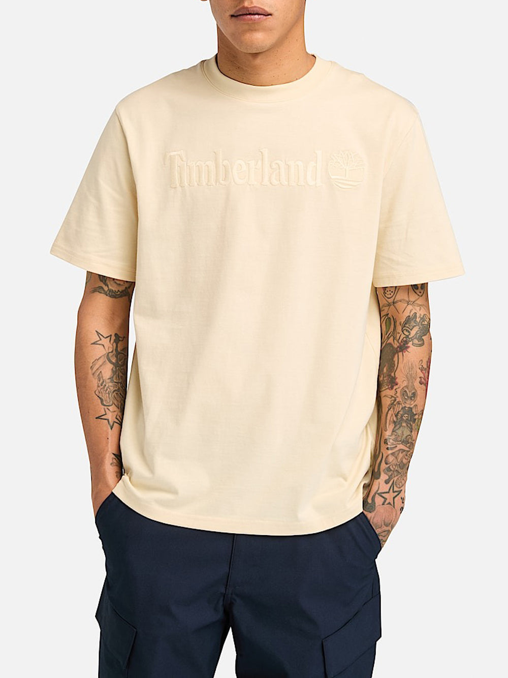 TIMBERLAND T-shirt Uomo - Beige modello TB0A6VPE