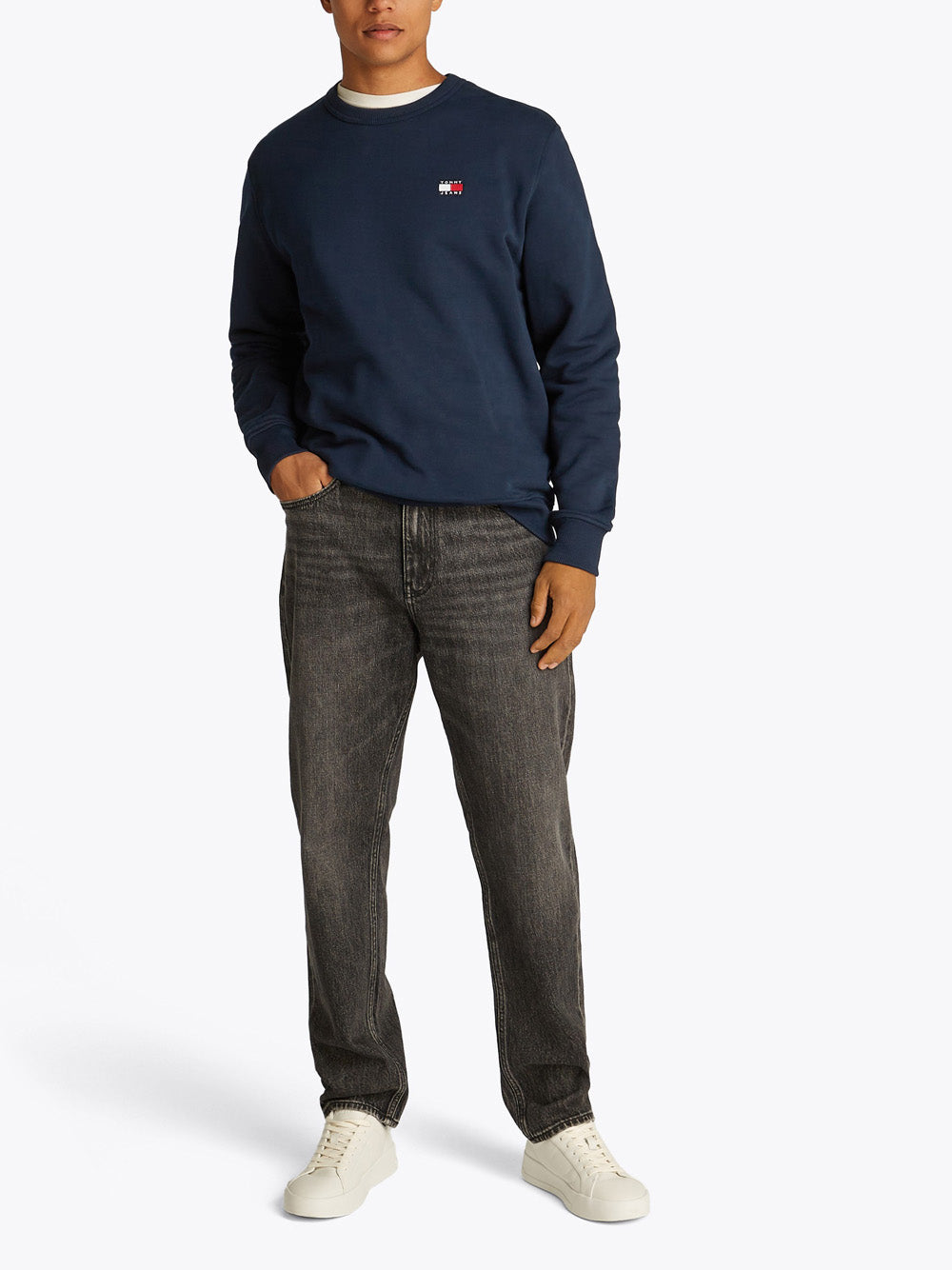 TOMMY HILFIGER Felpa Uomo - Blu modello DM0DM20660