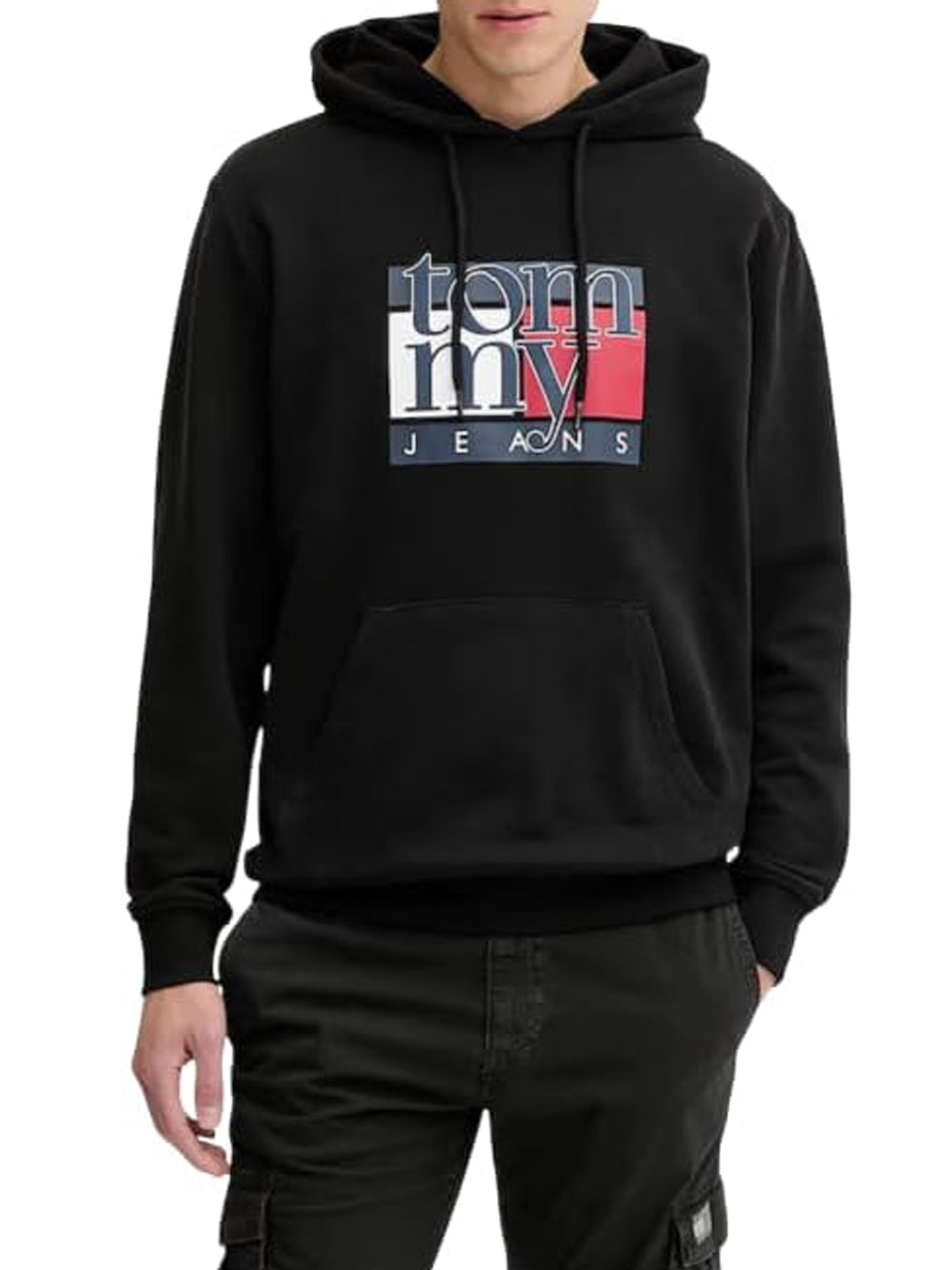 TOMMY HILFIGER Felpa Uomo - Nero modello DM0DM20746