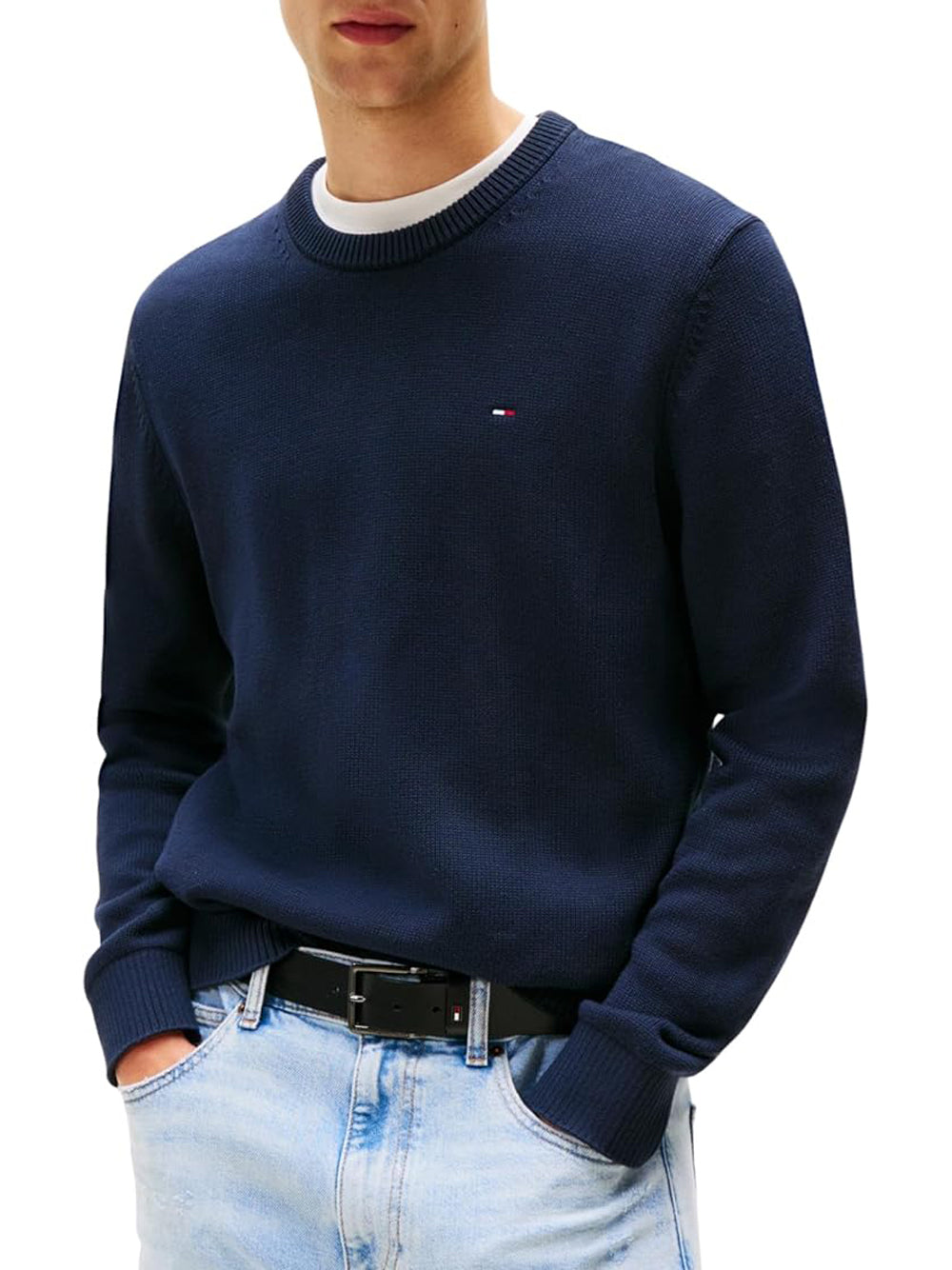 TOMMY HILFIGER Maglione Uomo - Blu modello DM0DM21787