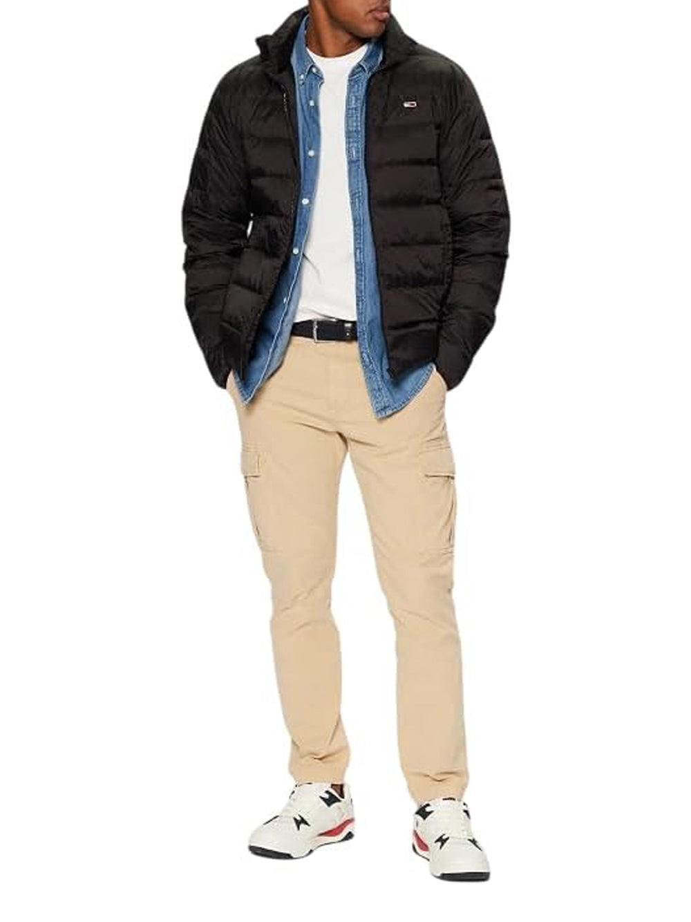 TOMMY HILFIGER Giubbino Uomo - Nero modello DM0DM22065