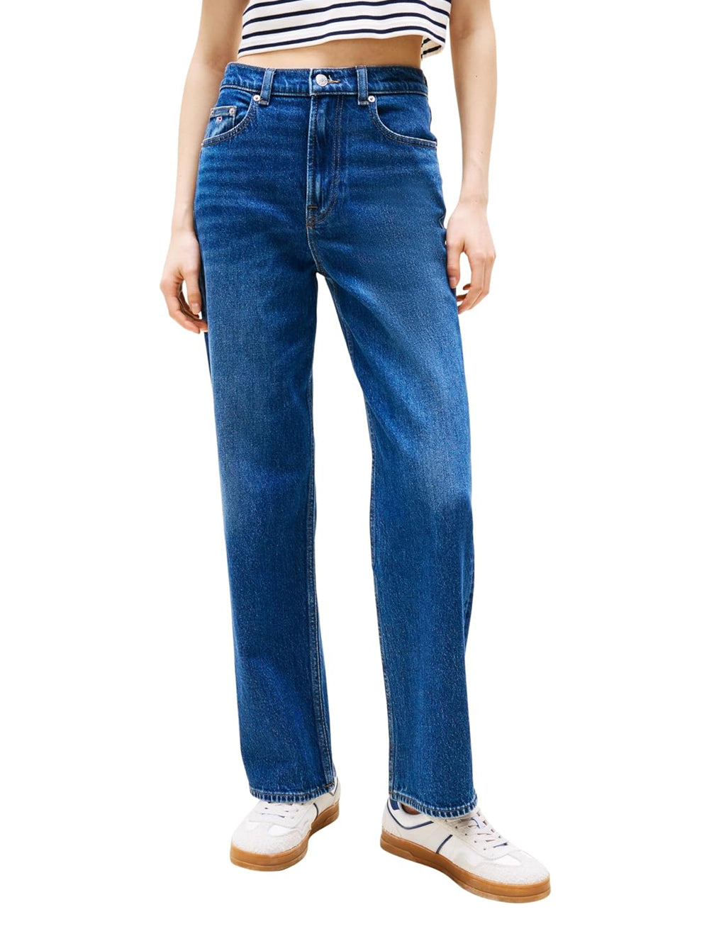 TOMMY HILFIGER Jeans Donna - Blu modello DW0DW20054