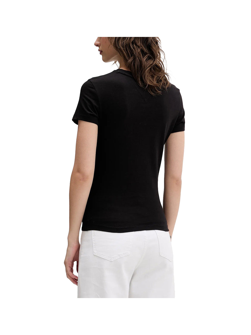 TOMMY HILFIGER T-shirt Donna - Nero modello DW0DW21550