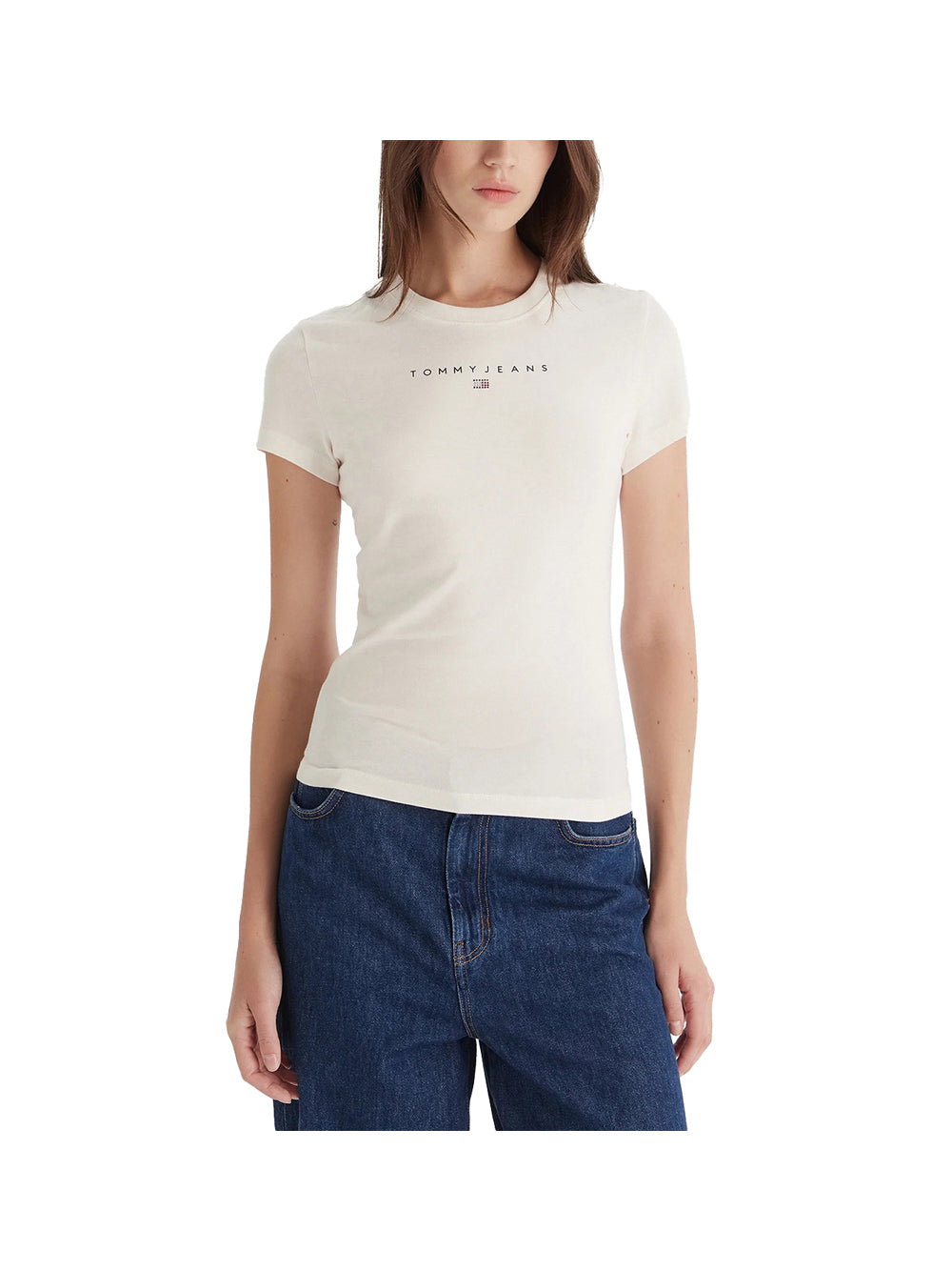 TOMMY HILFIGER T-shirt Donna - Bianco modello DW0DW21550