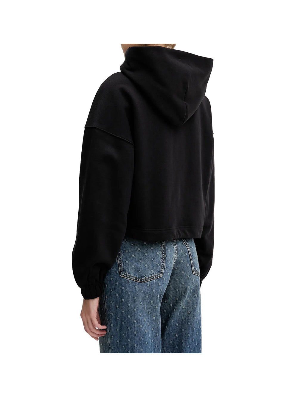 TOMMY HILFIGER Felpa Donna - Nero modello DW0DW21607