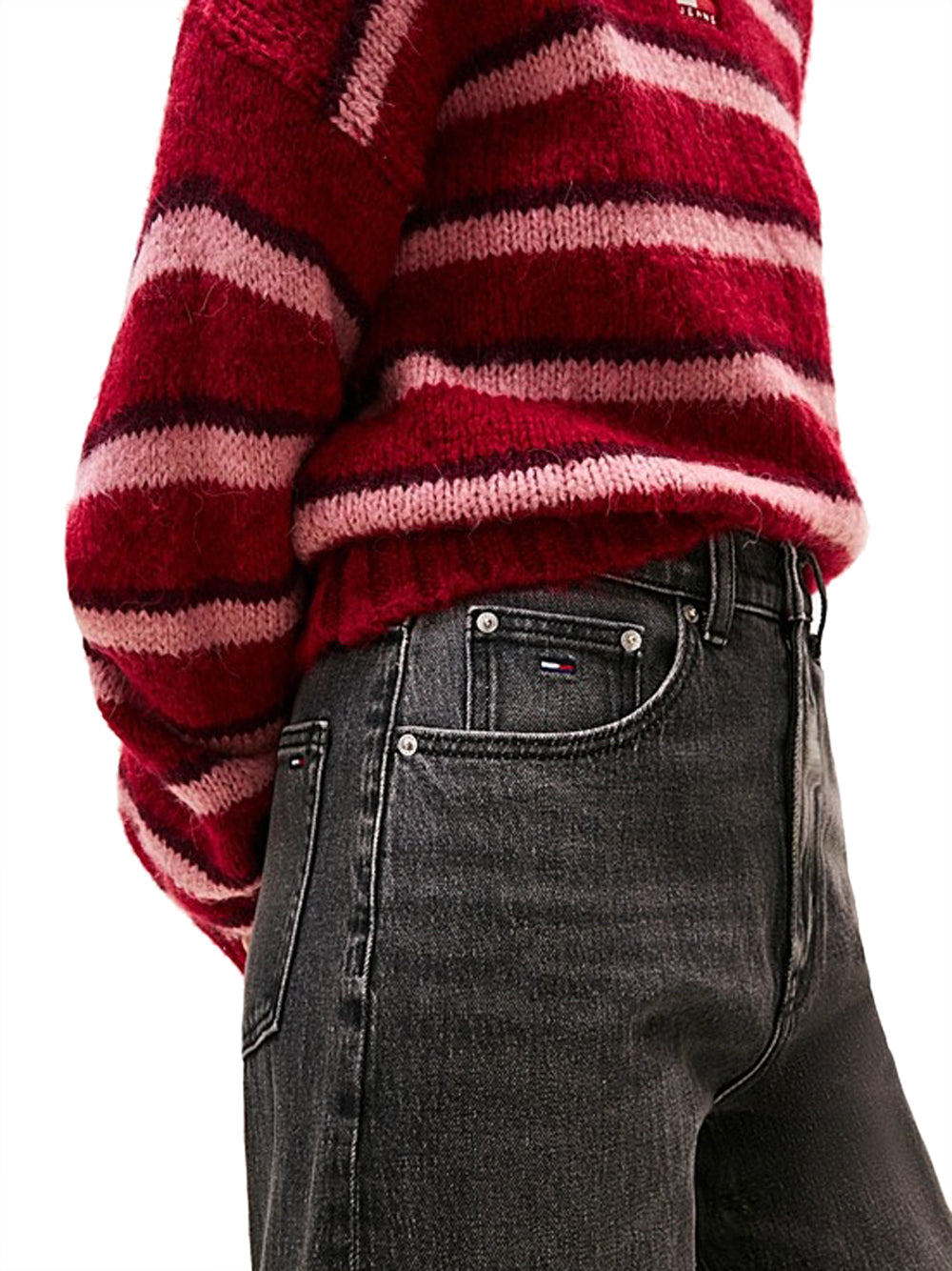 TOMMY HILFIGER Pantalone Donna - Nero modello DW0DW21812