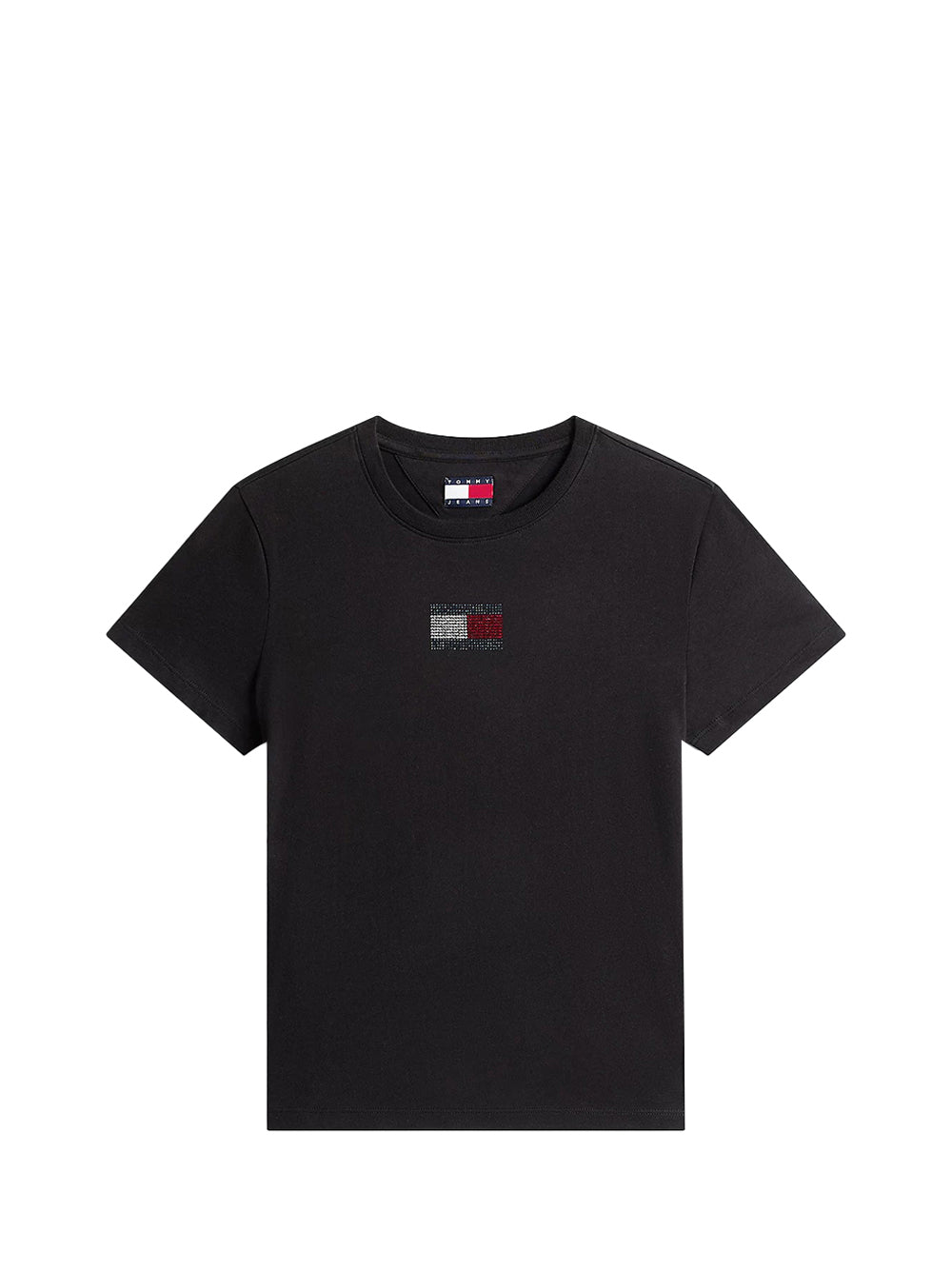 TOMMY HILFIGER T-shirt Donna - Nero modello DW0DW21965
