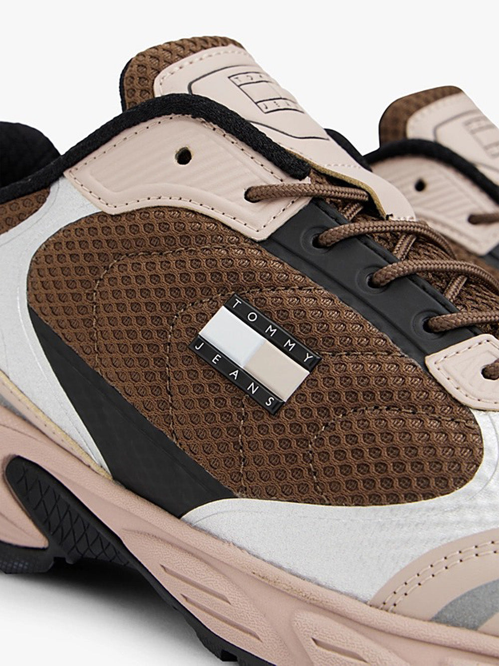 TOMMY HILFIGER Sneakers Donna - Marrone modello EN0EN02859