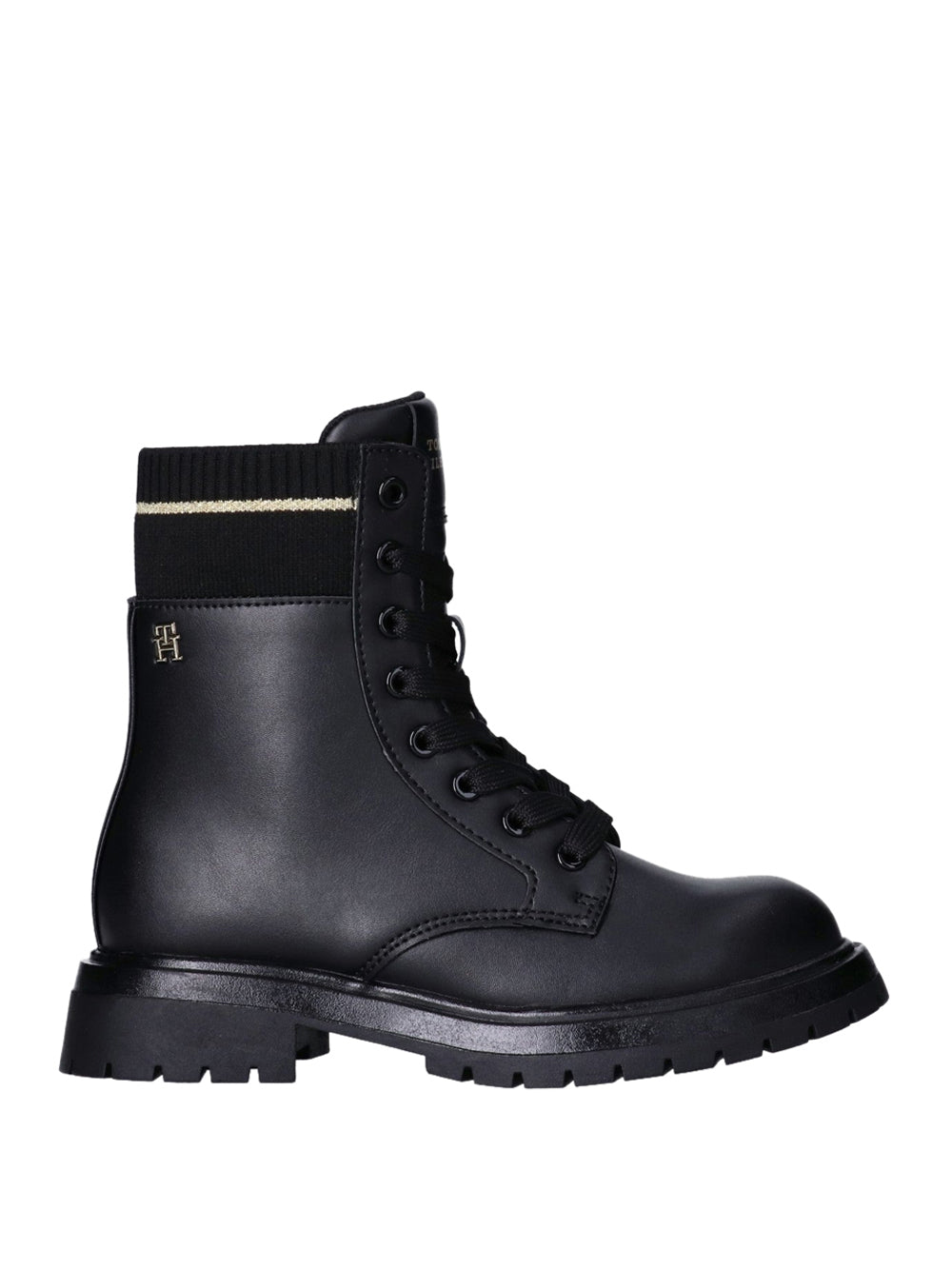 TOMMY HILFIGER KID Stivaletti anfibio Donna - Nero modello T3A5-34018-0332