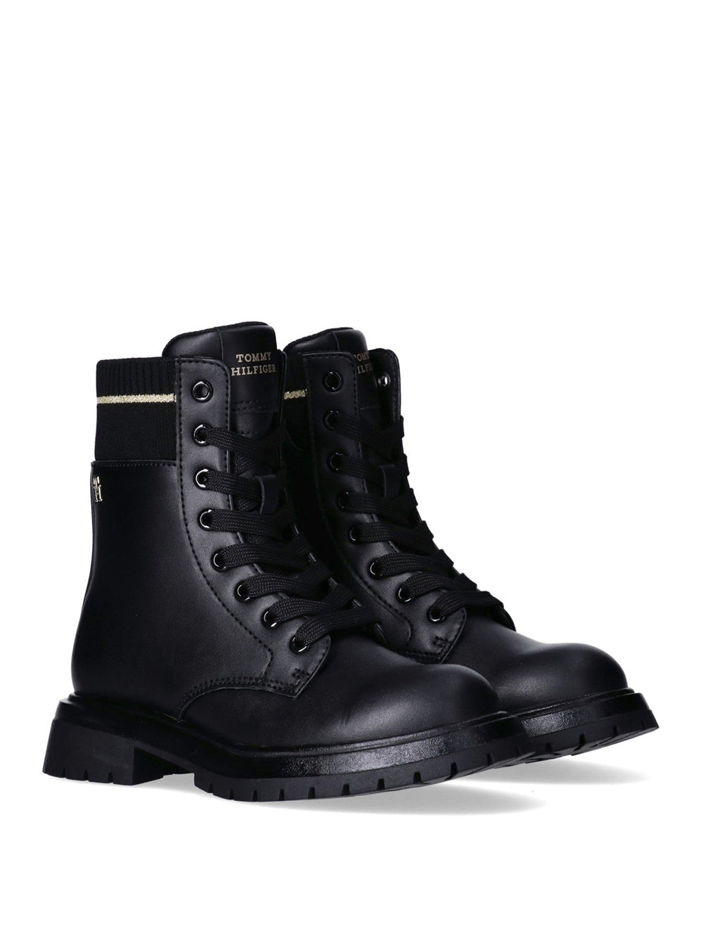 TOMMY HILFIGER KID Stivaletti anfibio Donna - Nero modello T3A5-34018-0332