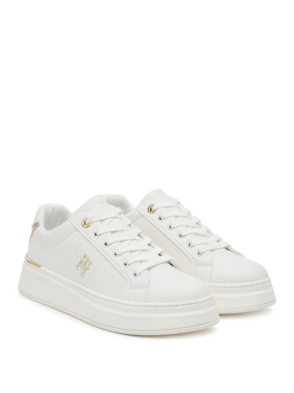 TOMMY HILFIGER KID Sneakers platform Donna - Bianco modello T3A9-33985-1355