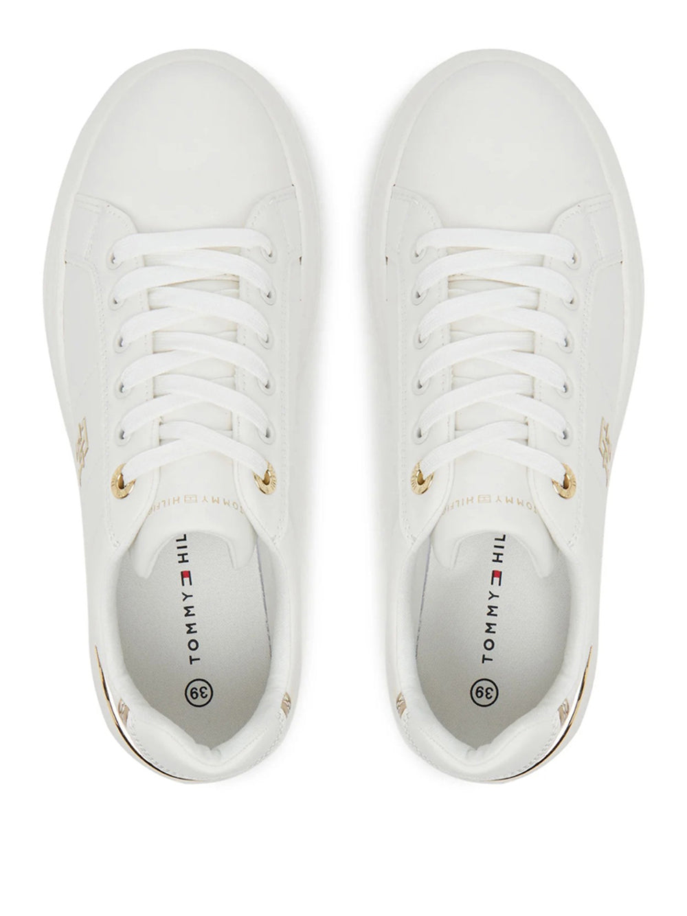 TOMMY HILFIGER KID Sneakers platform Donna - Bianco modello T3A9-33985-1355