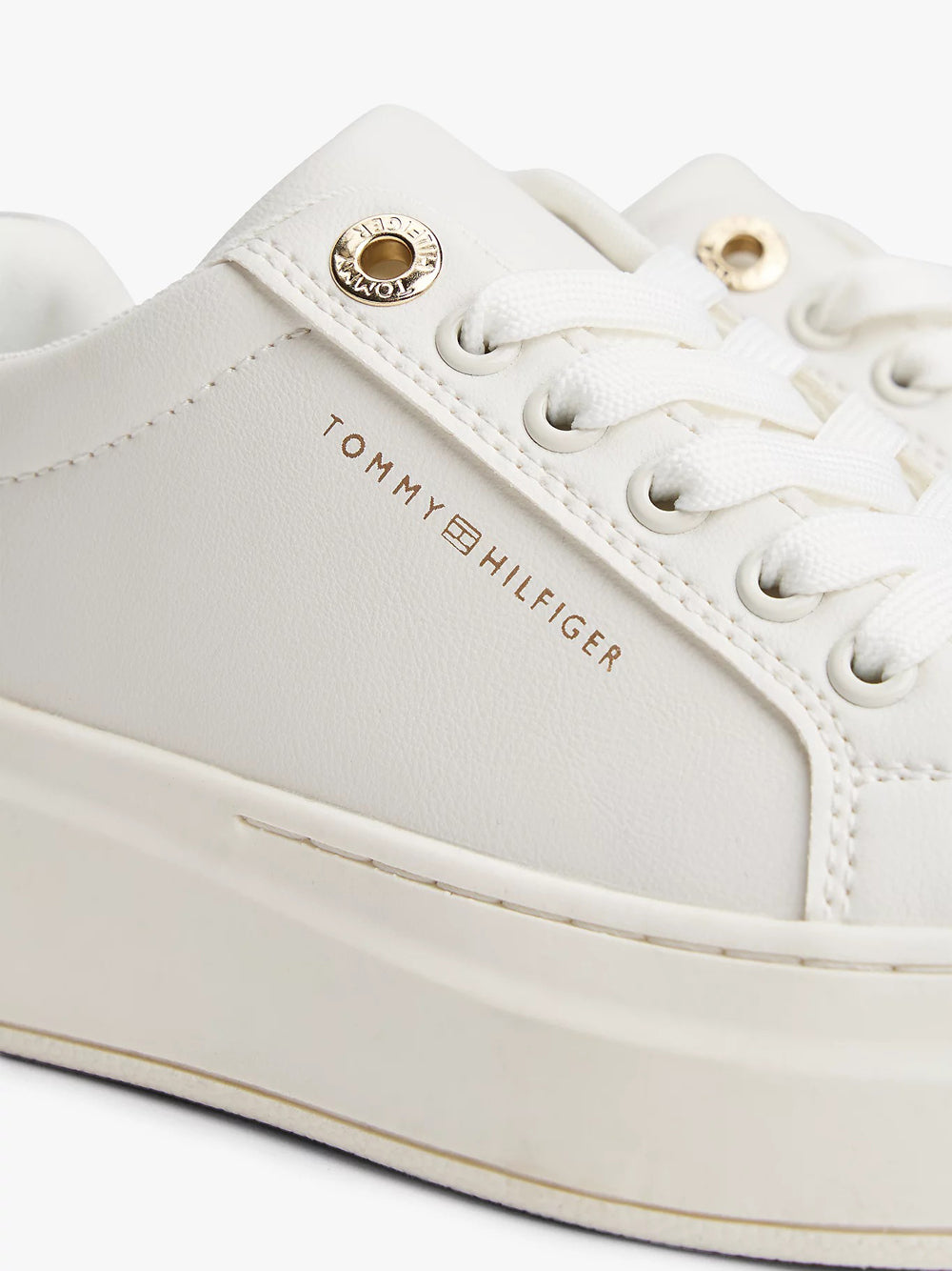 TOMMY HILFIGER KID Sneakers platform Donna - Bianco modello T3A9-33986-1842