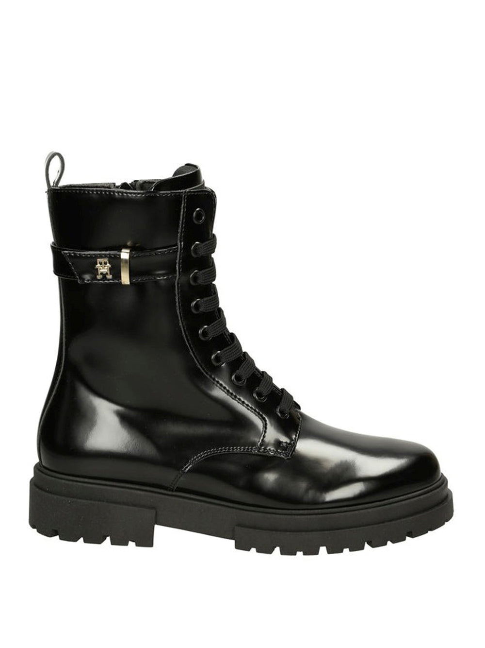 TOMMY HILFIGER KID Stivaletti anfibio Donna - Nero modello T4A5-34028-1453