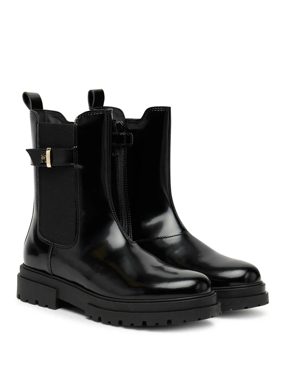 TOMMY HILFIGER KID Stivaletti beatles Donna - Nero modello T4A5-34029-1453