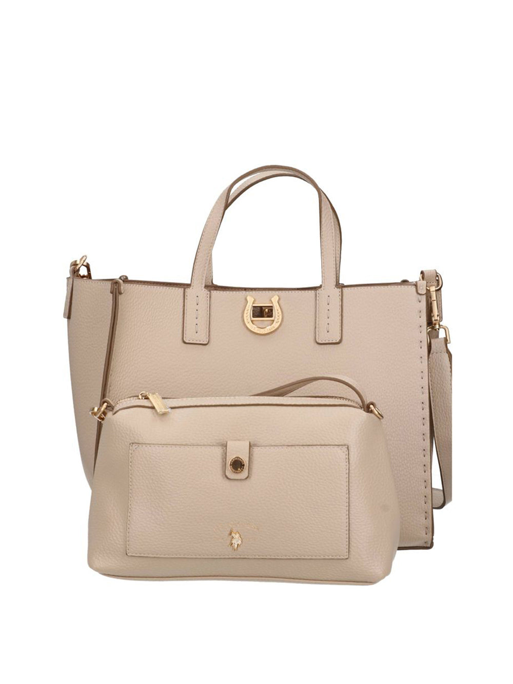 U.S. POLO ASSN. Borsa a Spalla Donna - Beige modello BIU0M8869WVP