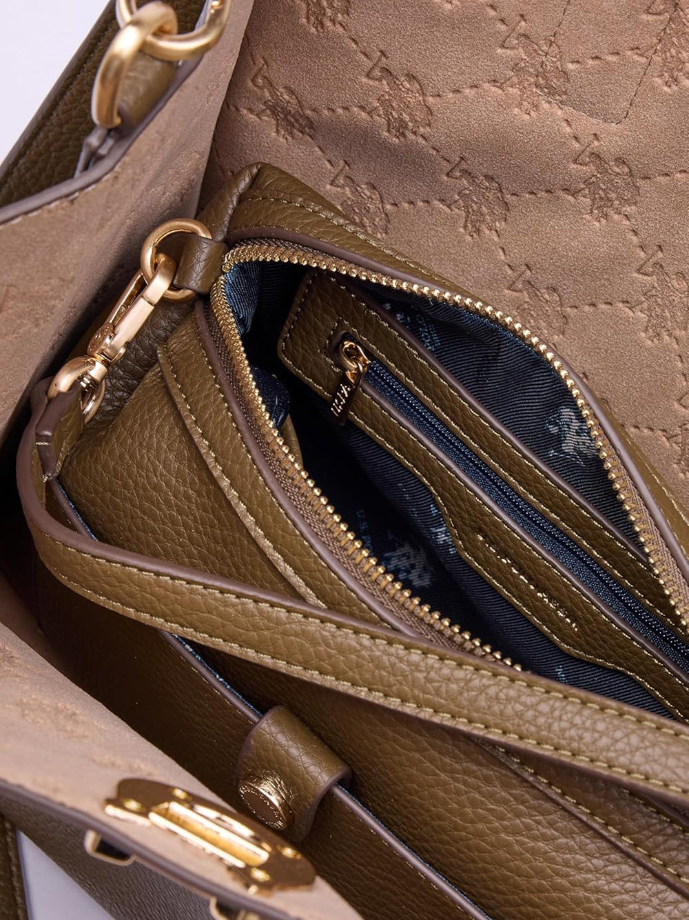 U.S. POLO ASSN. Borsa a Spalla Donna - Marrone modello BIU0M8869WVP