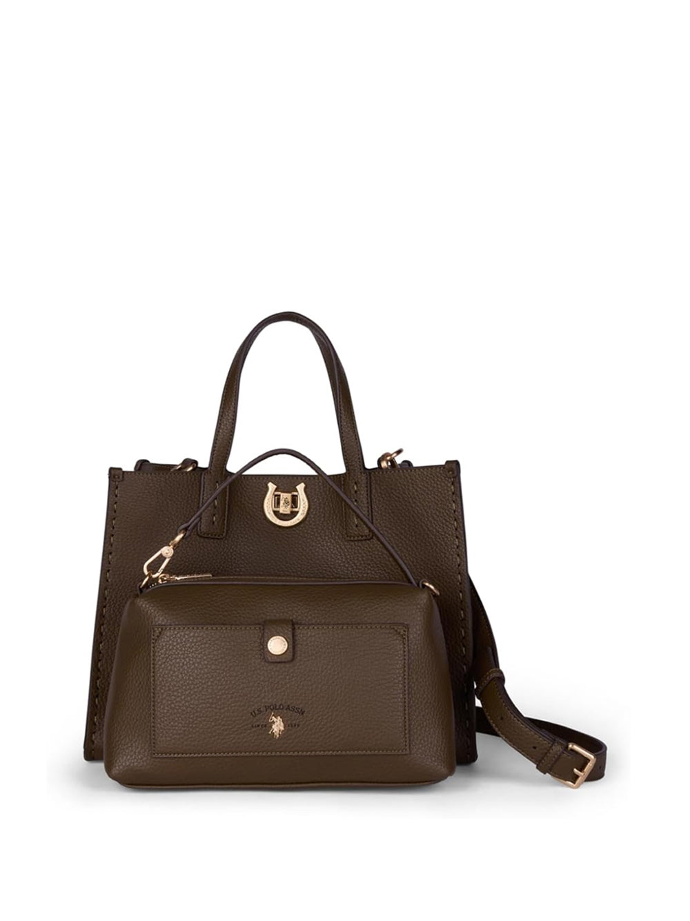 U.S. POLO ASSN. Borsa a Spalla Donna - Marrone modello BIU0M8869WVP