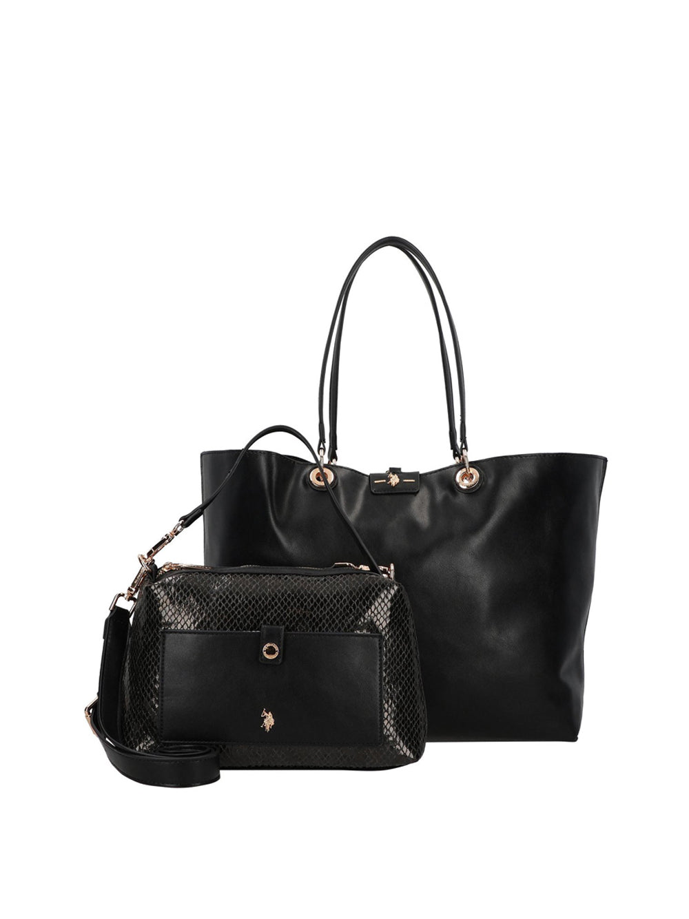 U.S. POLO ASSN. Borsa Shopping Donna - Nero modello BIU4A8904WVP