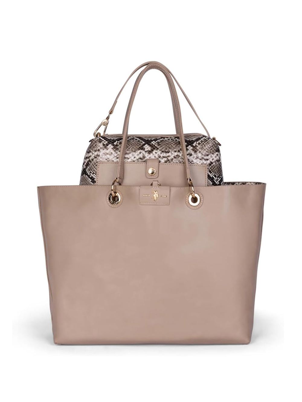 U.S. POLO ASSN. Borsa Shopping Donna - Taupe modello BIU4A8904WVP