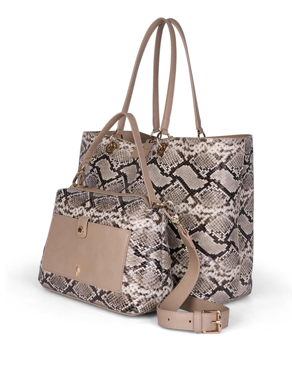 U.S. POLO ASSN. Borsa Shopping Donna - Taupe modello BIU4A8904WVP