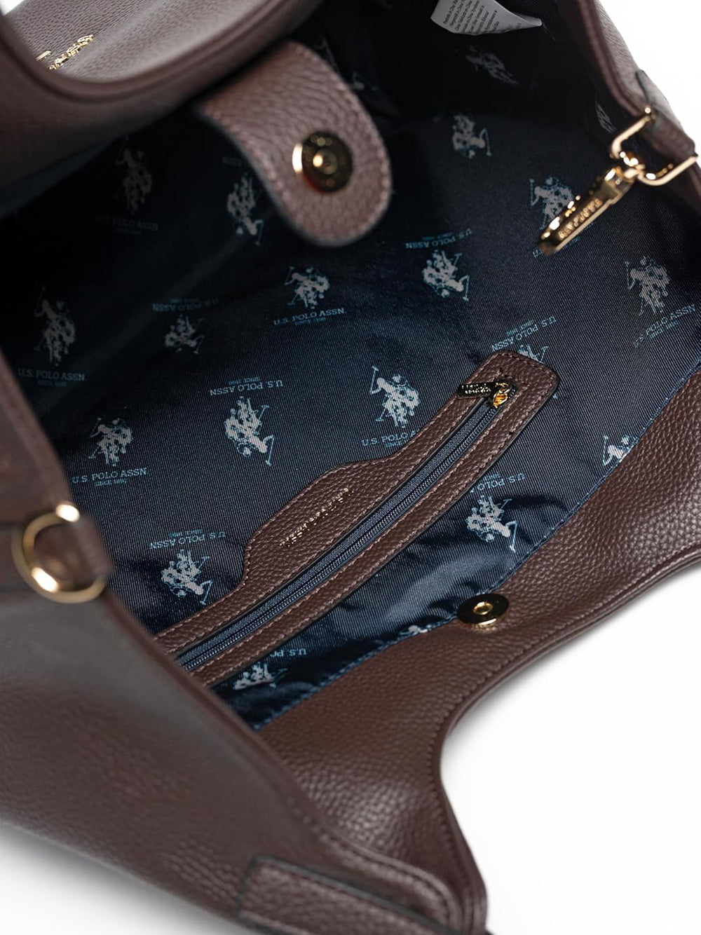U.S. POLO ASSN. Borsa a Spalla Donna - Marrone modello BIUSS8372WVP