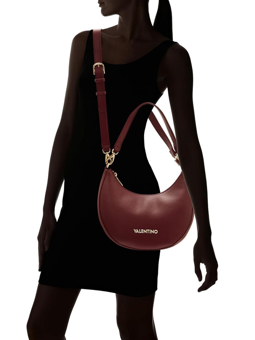 VALENTINO Borsa a Spalla Donna - Bordò modello VBS5A808