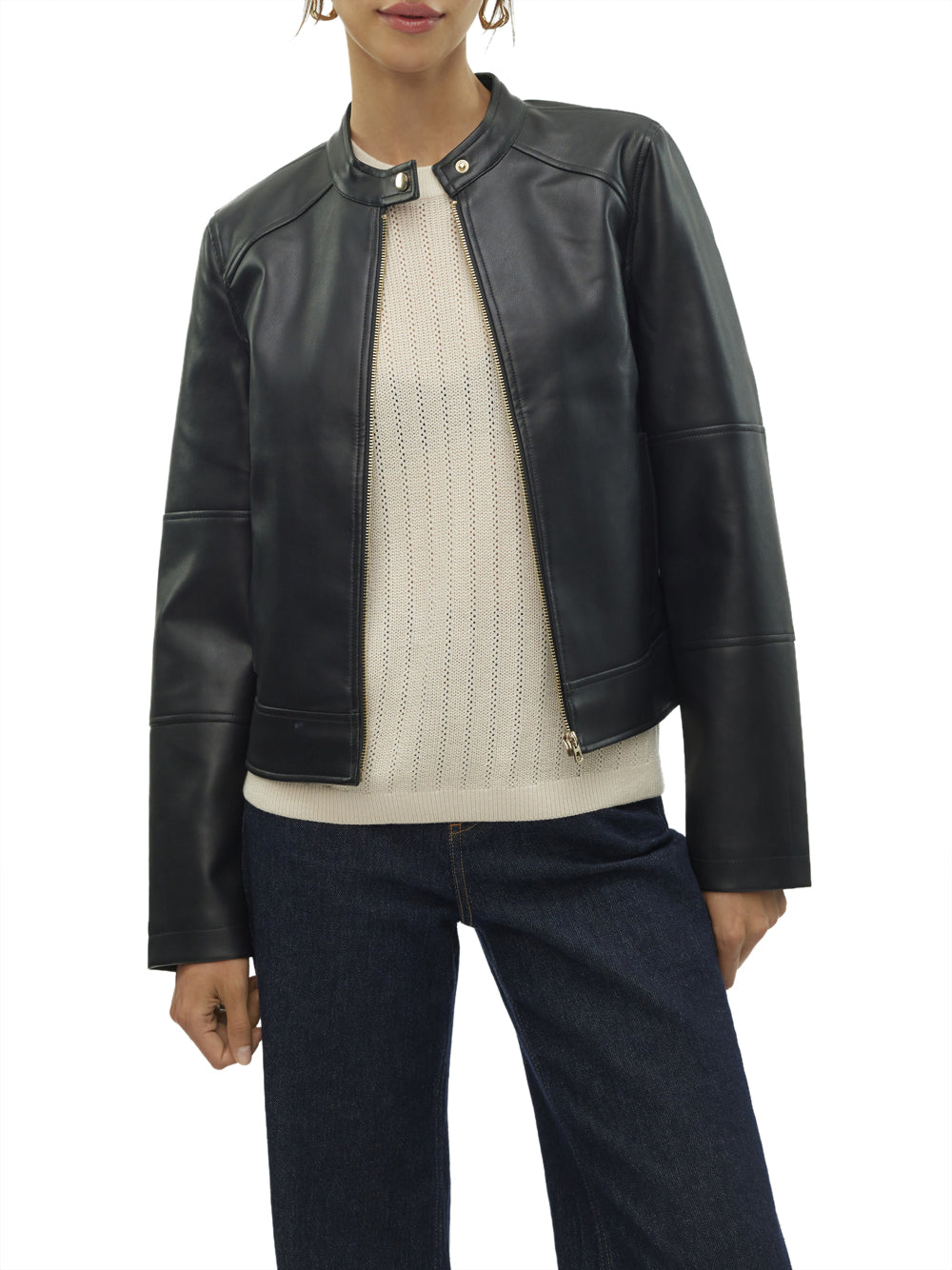VERO MODA Giubbino Donna - Nero modello 10310415
