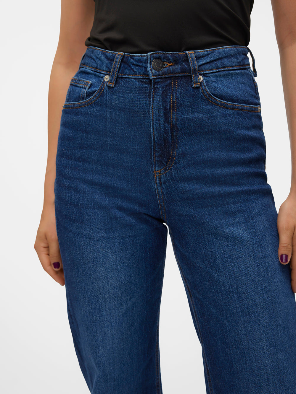 VERO MODA Jeans Wide Leg Fit Donna - Blu modello 10311180