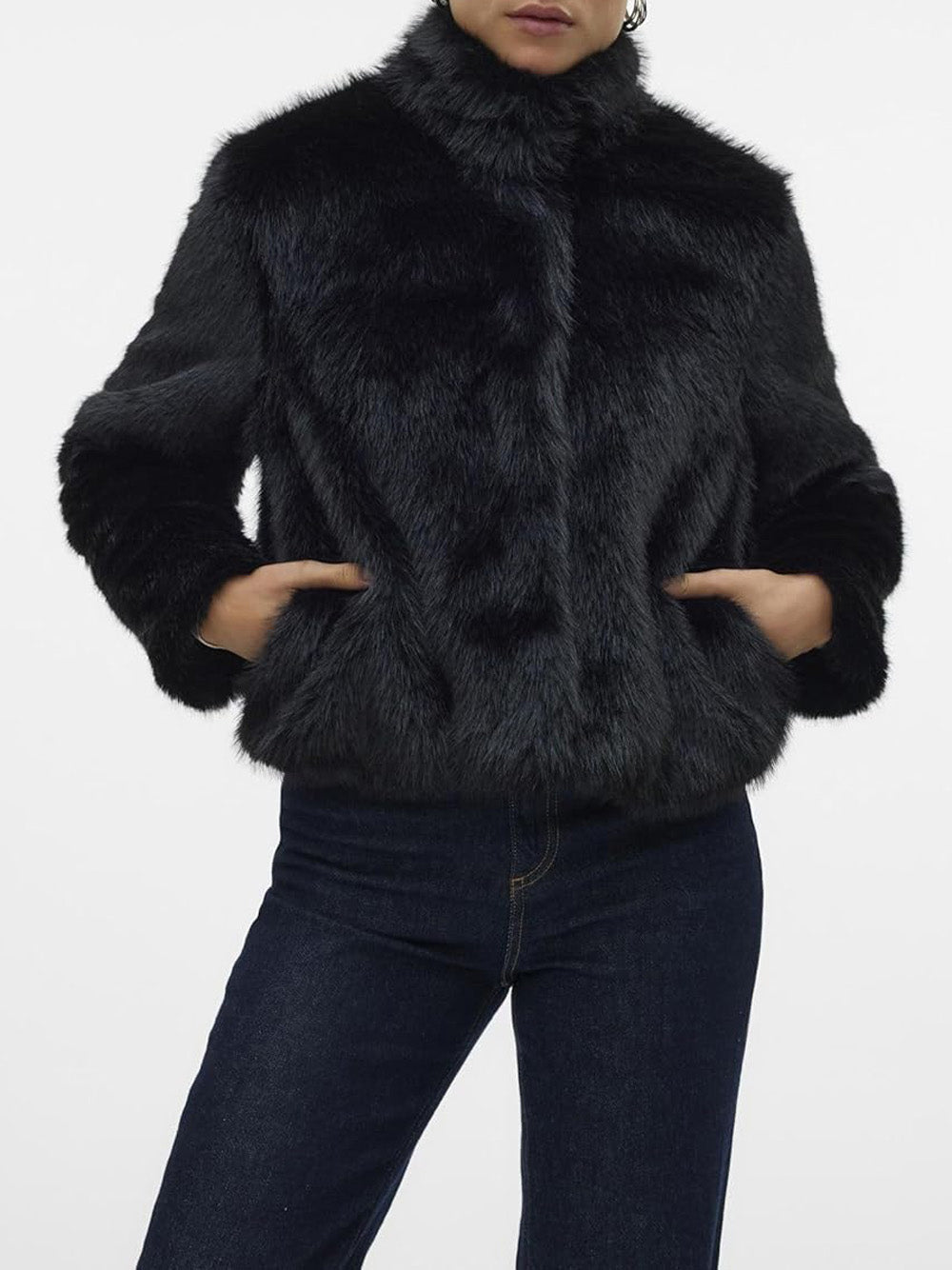 VERO MODA Giubbino Donna - Nero modello 10315328