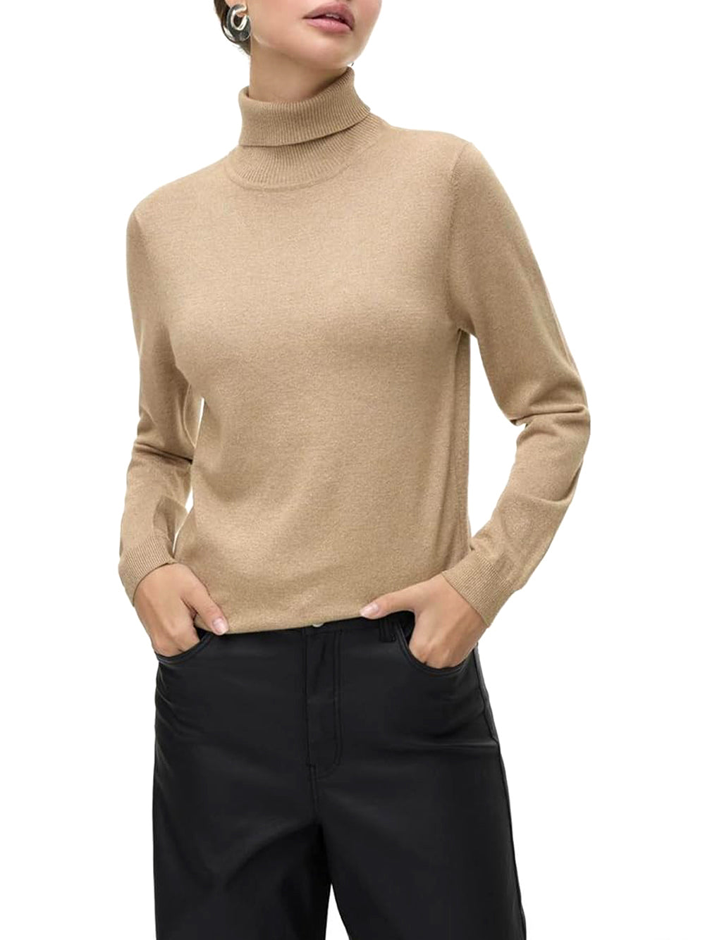 VERO MODA Maglione Donna - Marrone modello 10317985