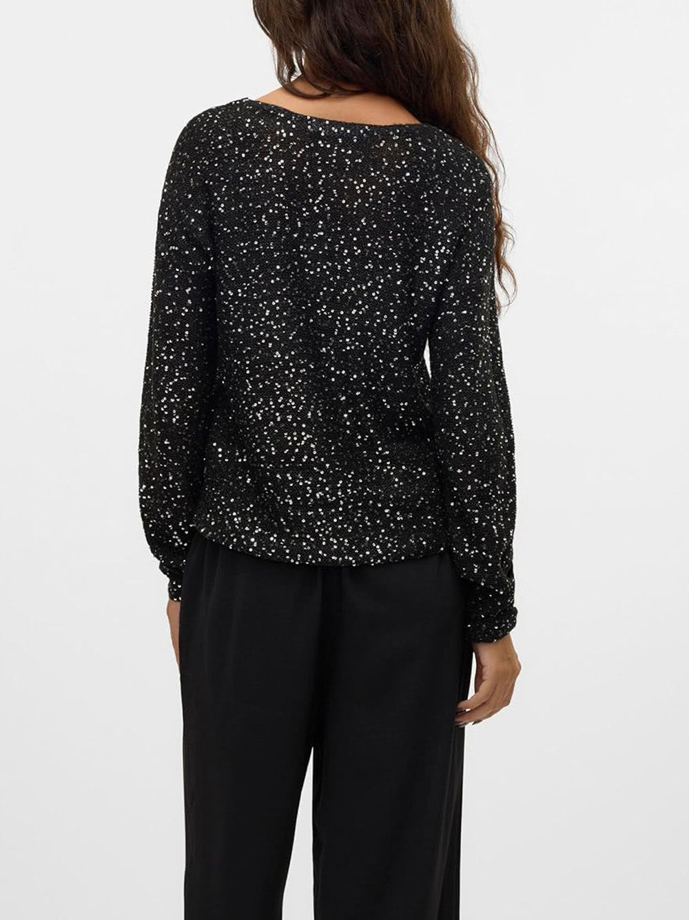 VERO MODA Maglione Donna - Nero modello 10318223