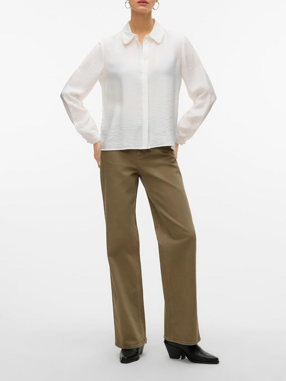 VERO MODA Camicia Donna - Bianco modello 10330306