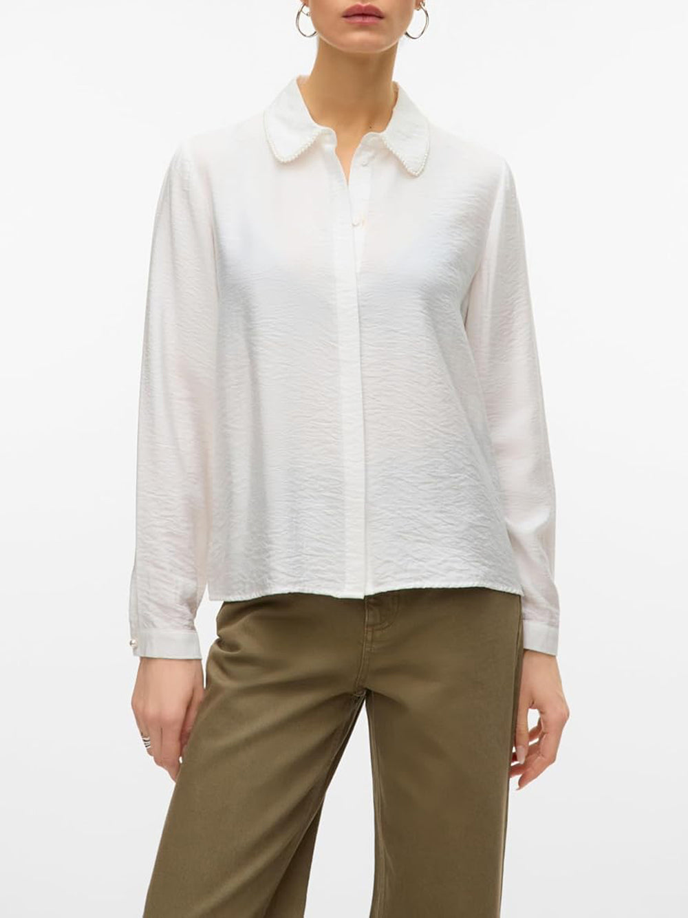 VERO MODA Camicia Donna - Bianco modello 10330306