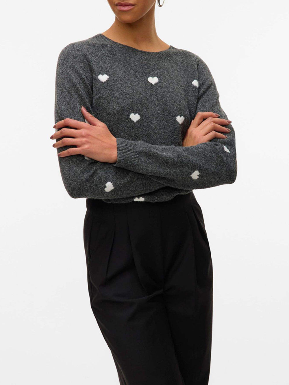 VERO MODA Maglione Donna - Grigio modello 10330790