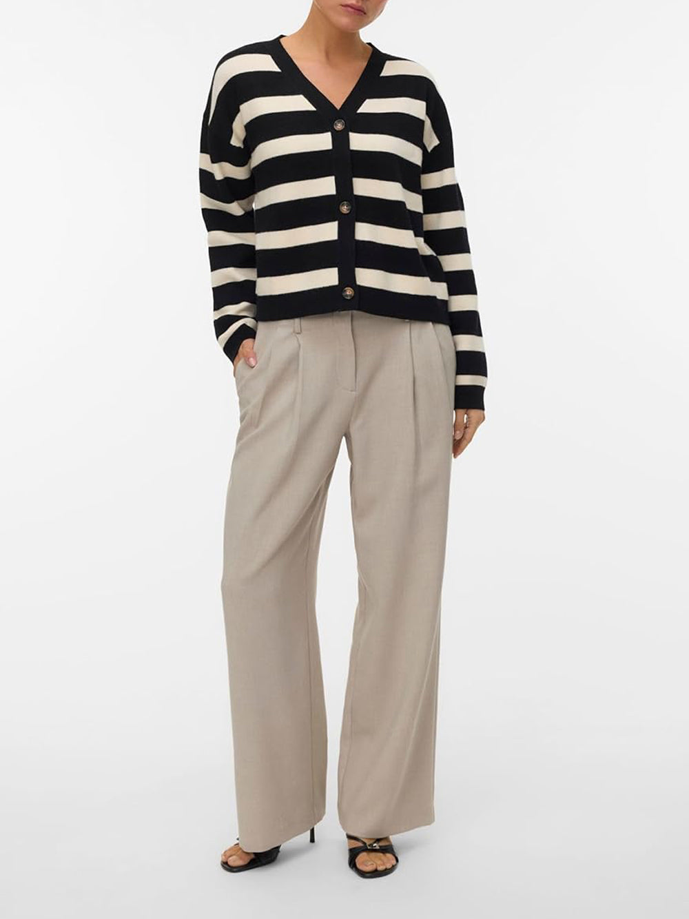 VERO MODA Cardigan Donna - Nero modello 10331794