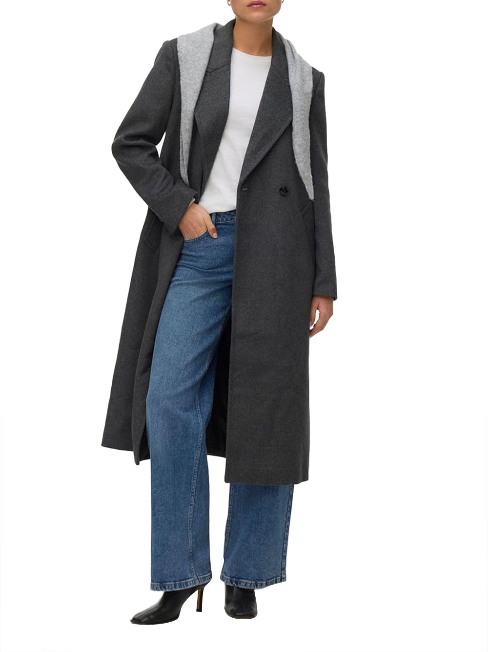 VERO MODA Cappotto Donna - Grigio modello 10333998