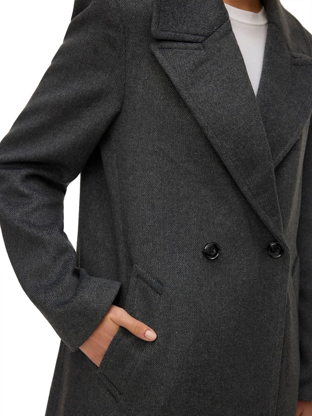 VERO MODA Cappotto Donna - Grigio modello 10333998