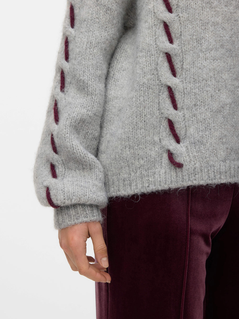 VERO MODA Maglione Donna - Grigio modello 10334866