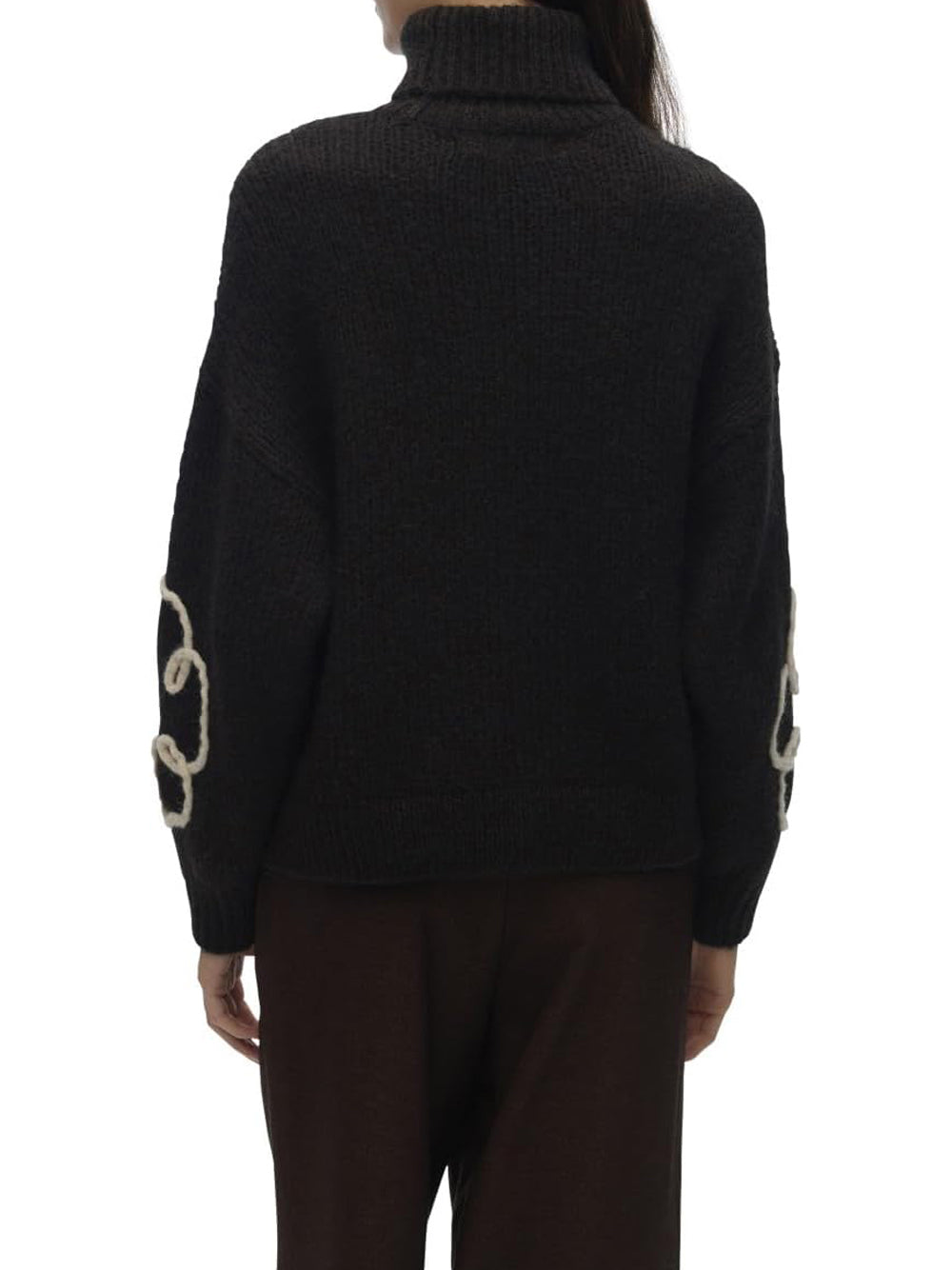 VERO MODA Maglione Donna - Marrone modello 10335036