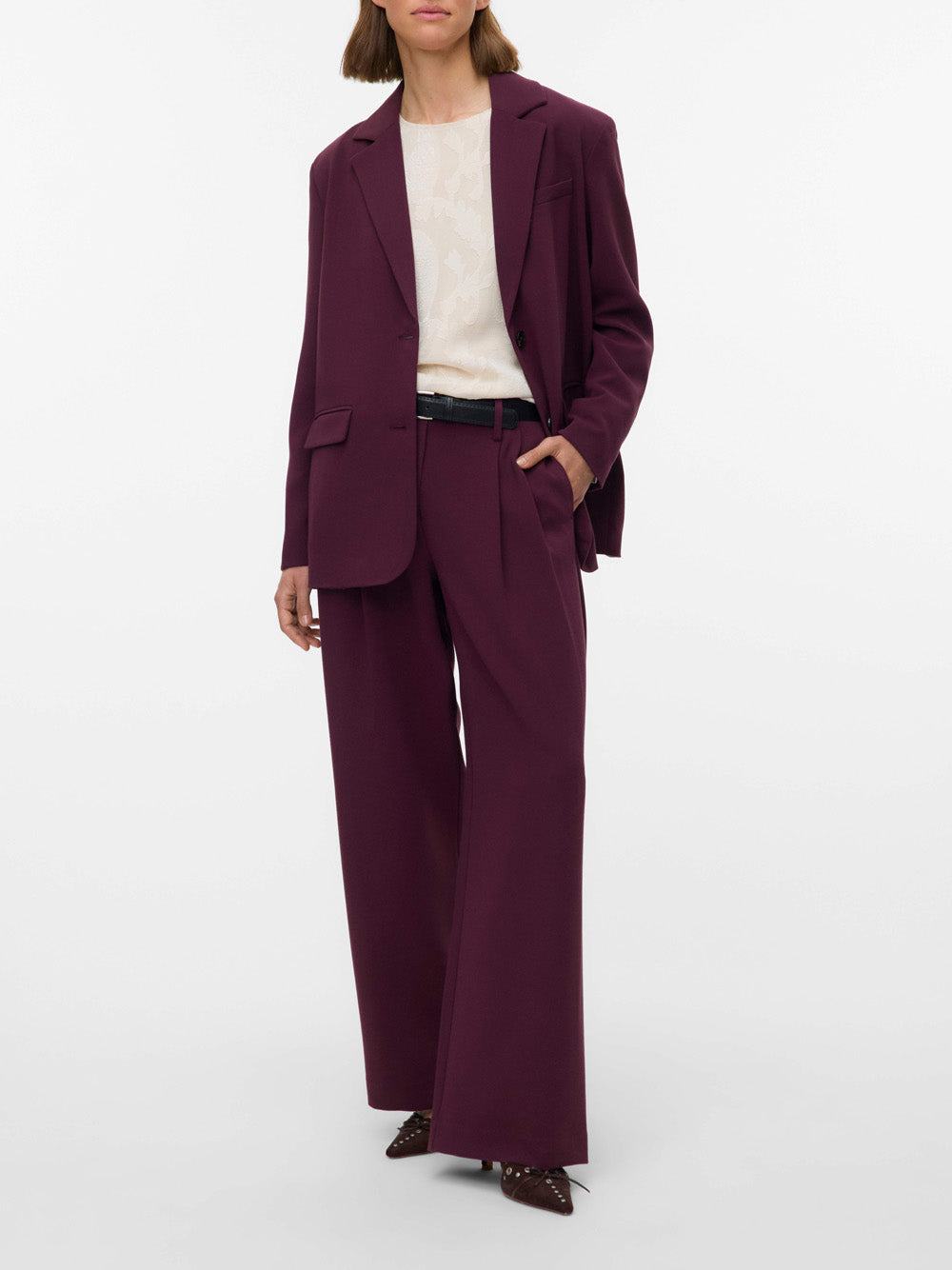 VERO MODA Pantalone Donna - Viola modello 10336373