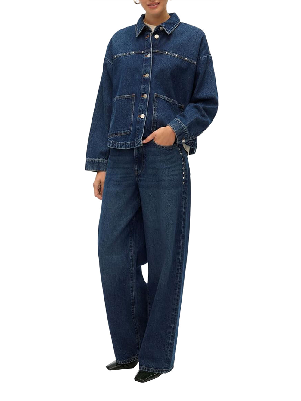 VERO MODA Pantalone Donna - Blu modello 10336550