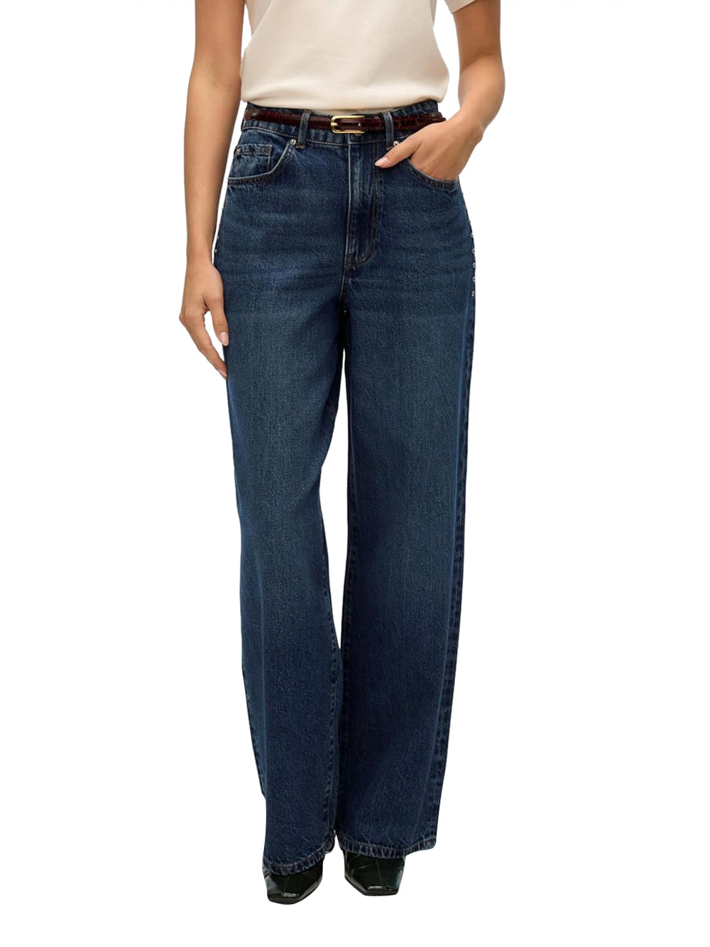 VERO MODA Pantalone Donna - Blu modello 10336550