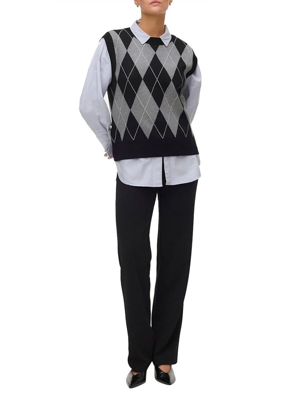 VERO MODA Cappotto Donna - Nero modello 10341687