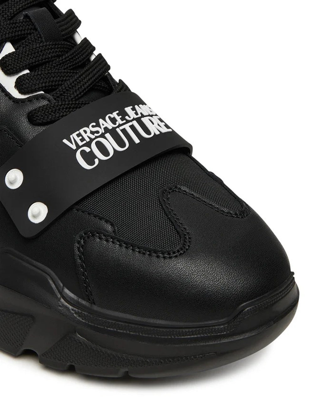 VERSACE JEANS COUTURE Sneakers Uomo - Nero modello 79YA3SC4