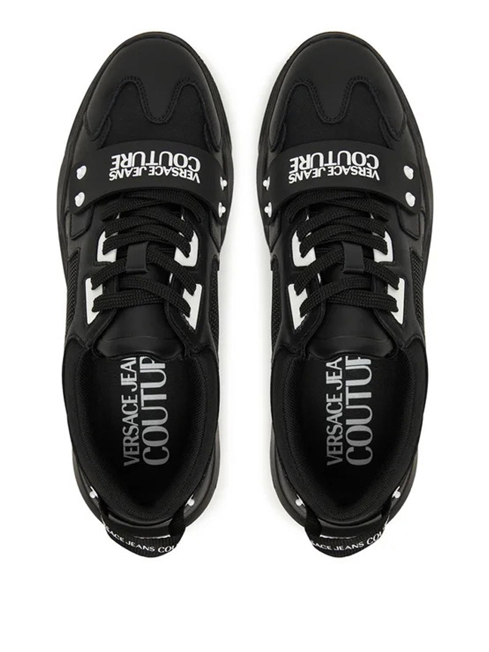 VERSACE JEANS COUTURE Sneakers Uomo - Nero modello 79YA3SC4