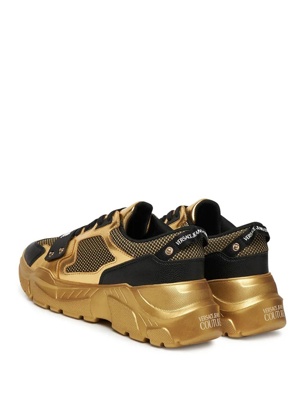 VERSACE JEANS COUTURE Sneakers Uomo - Oro modello 79YA3SC4