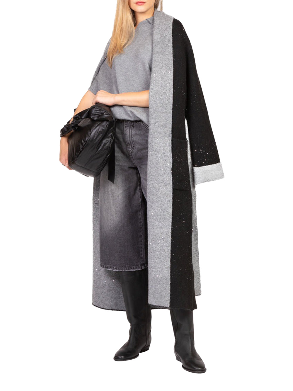 VICOLO Cappotto Donna - Grigio modello 77003F
